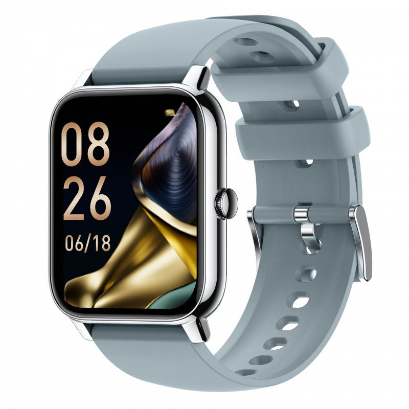 Smart Watch P90 New 185 Square Screen Bluetooth Calling Information Reminder Breathing Training Heart Rate Sleep Monitoring