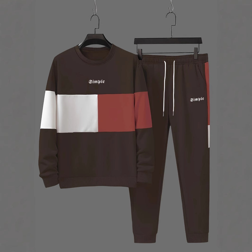 Printing Sports Leisure Men's Suit