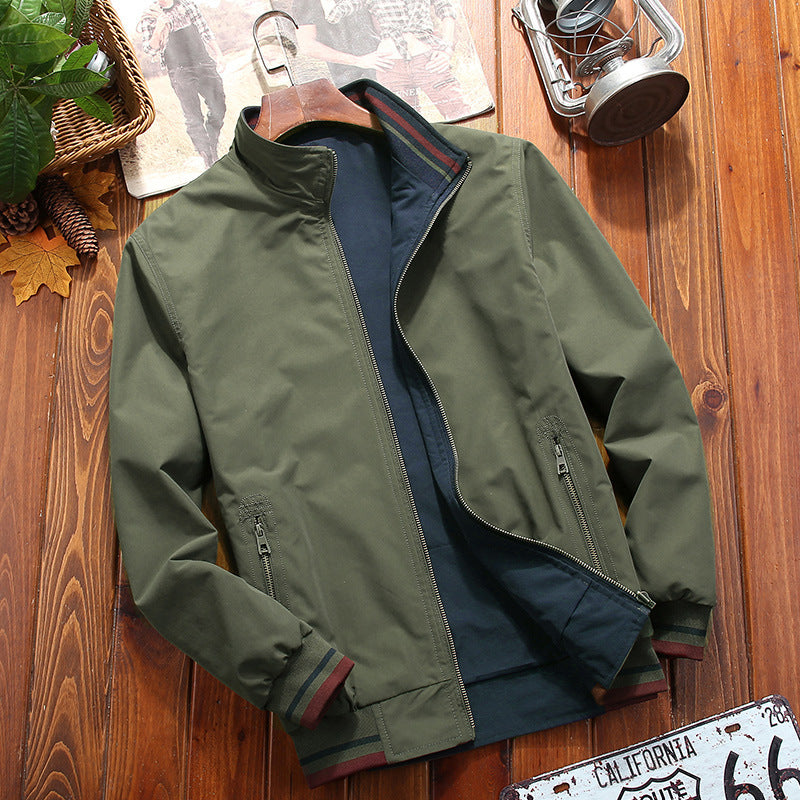 Stand Collar Casual Jacket