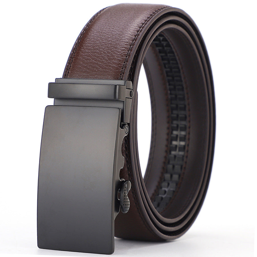 Men's All-match Automatic Buckle Cowhide Belt