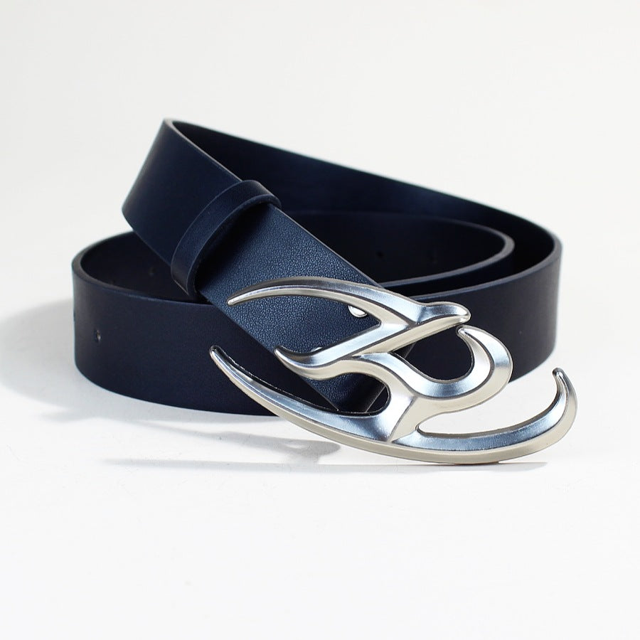 Retro R Word Belt Loop Trendy Cool Personality Simple