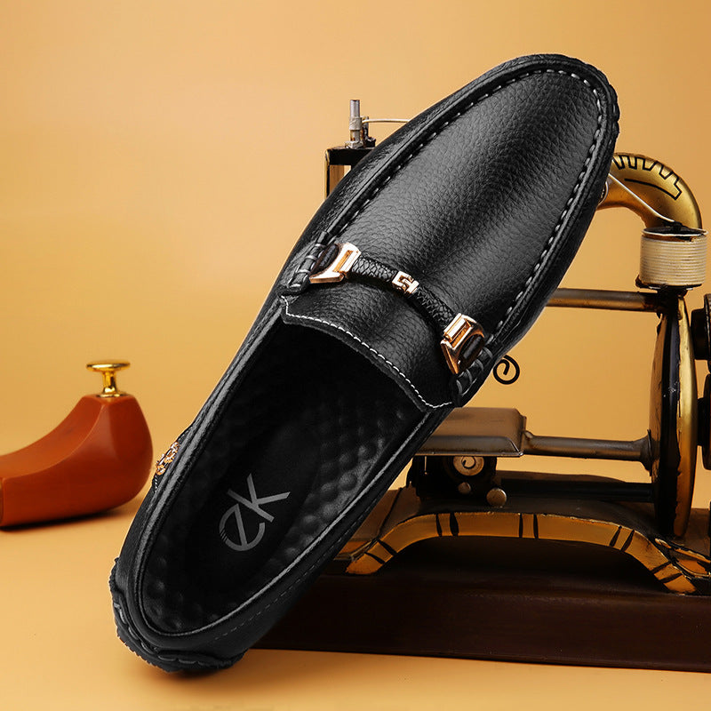 Men’s Soft Leather Casual Cowhide Shoes