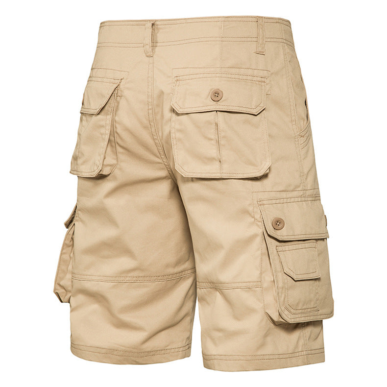 Loose Leisure Workwear Fifth Pants