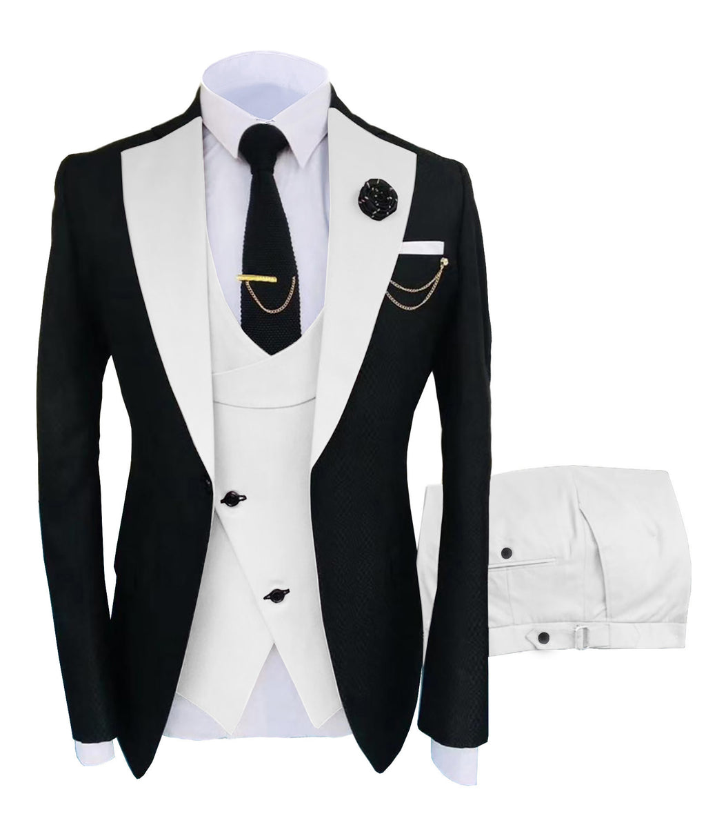 Men's Suit Vest Pants Suit