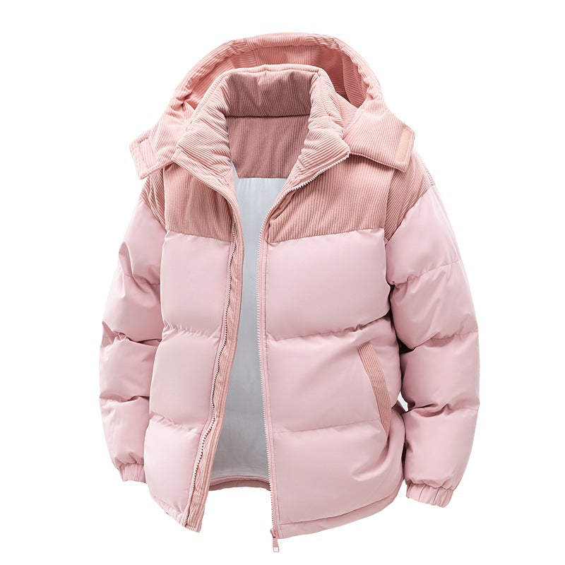 Detachable Hat Cotton-padded Coat