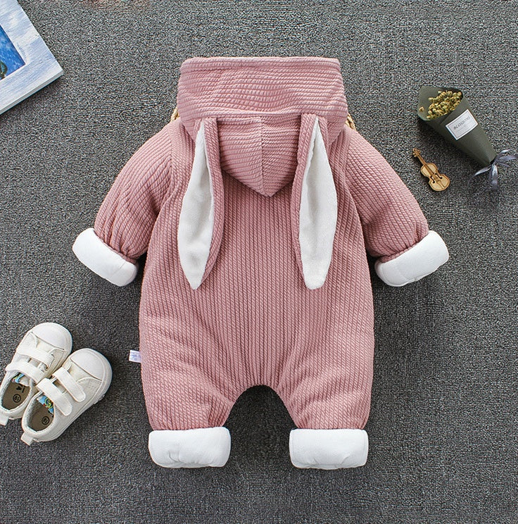 Autumn Winter Coat Jumpsuit