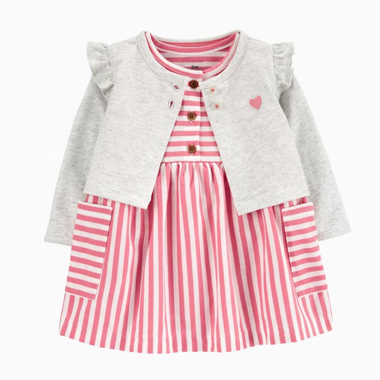 Two-Piece Printed Dresses In Europe And America