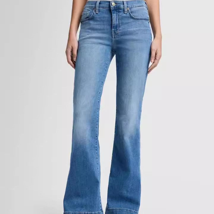 Women’s Retro Hip Lifting Bootcut Pants