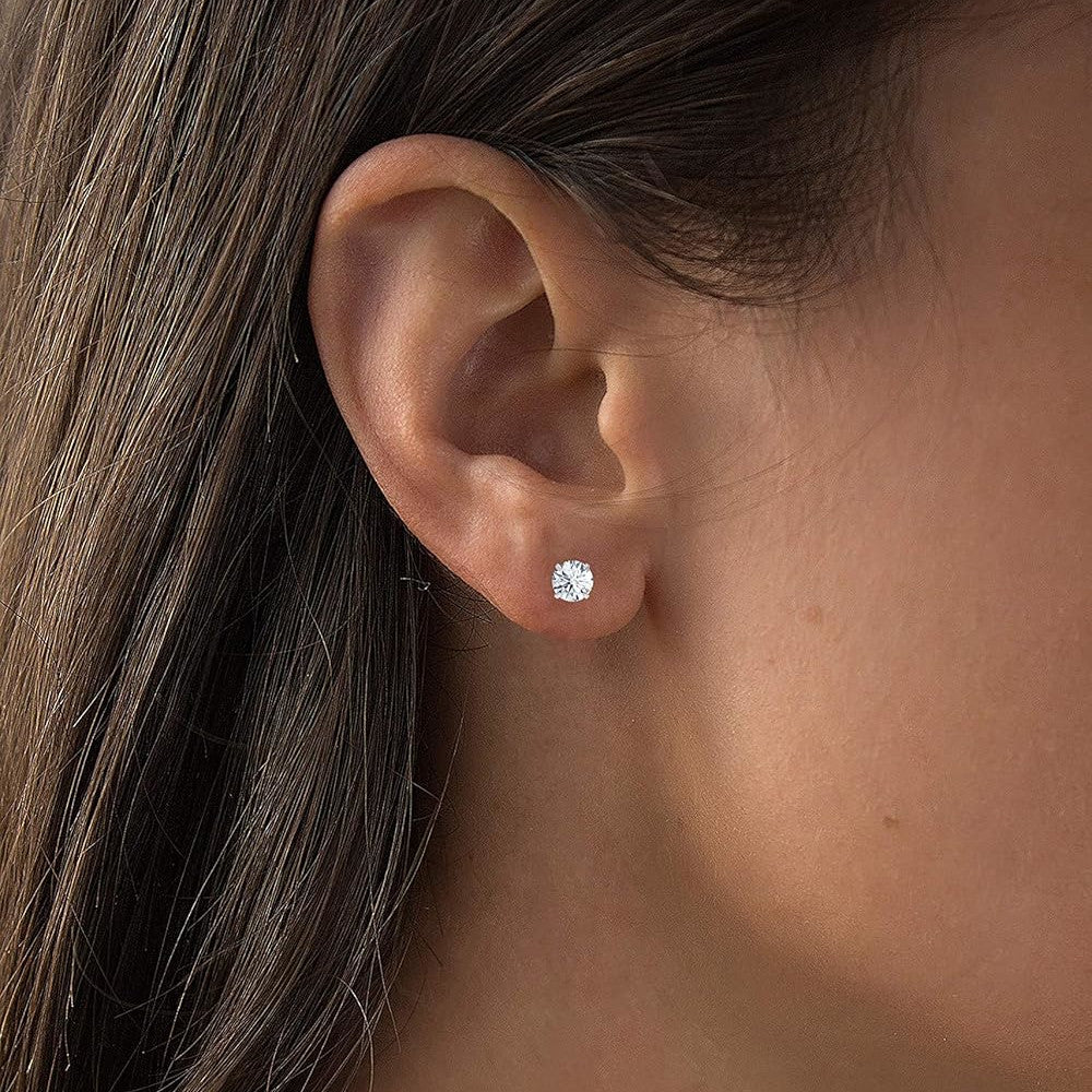 Lab Grown Diamond Stud Earrings 1.50 CTW – Diamond Sadaf