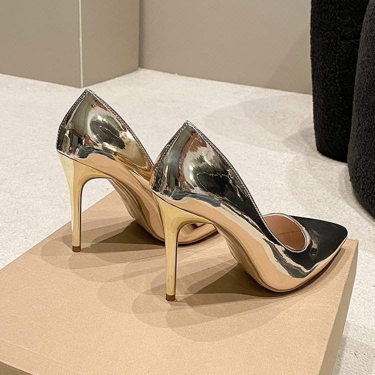 Pointed Slip-on High-grade Stiletto Heel Heel Temperament