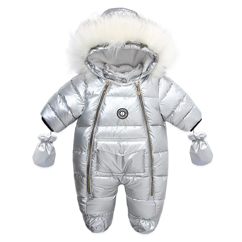 Newborn Rompers Thickened And Warm