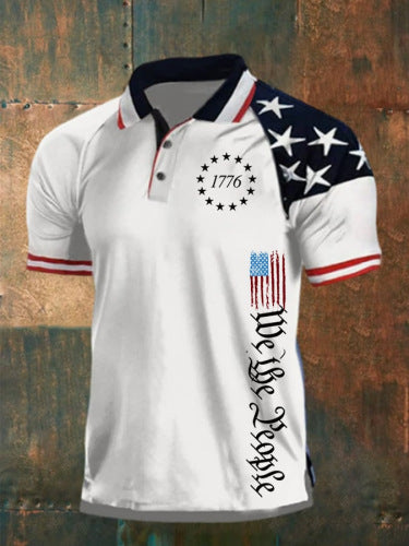 Golf 3D Printed Casual Culture POLO Shirt