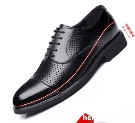 British Style Three-joint Men's Pointed Toe Shoes