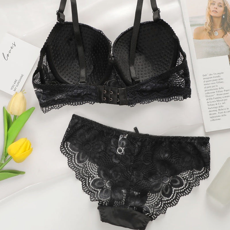 Lace Bra Lingerie Set