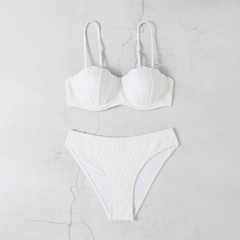 Women's Push-up Split Bikini Swimsuit