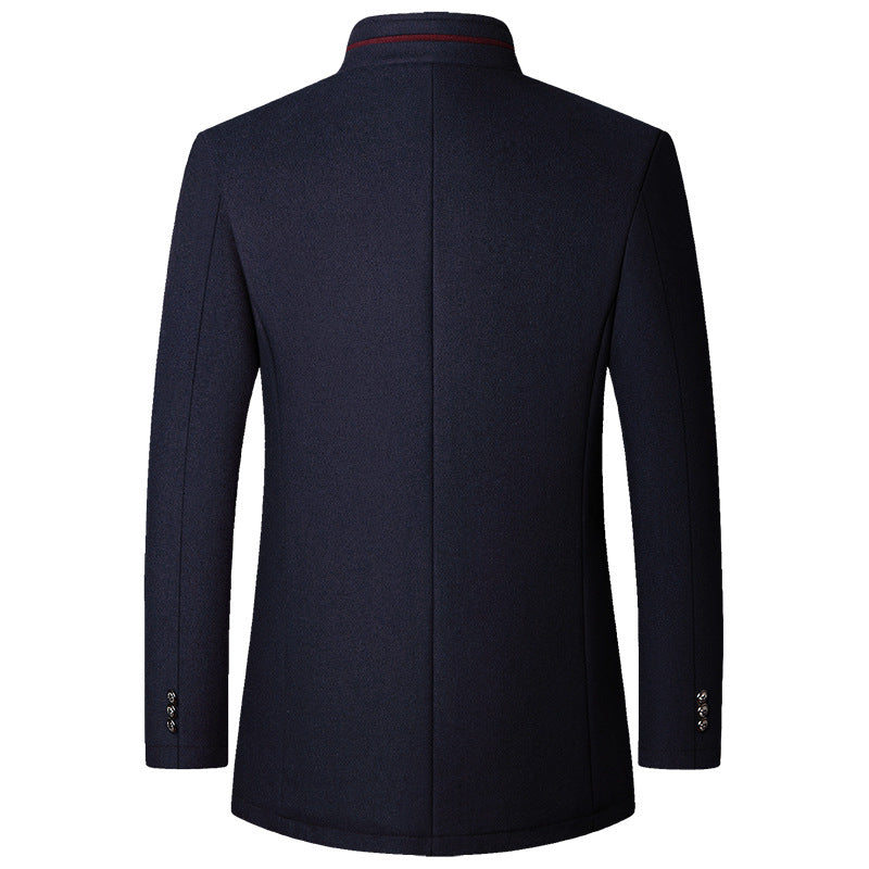New Mens Casual Stand-collar Jacket