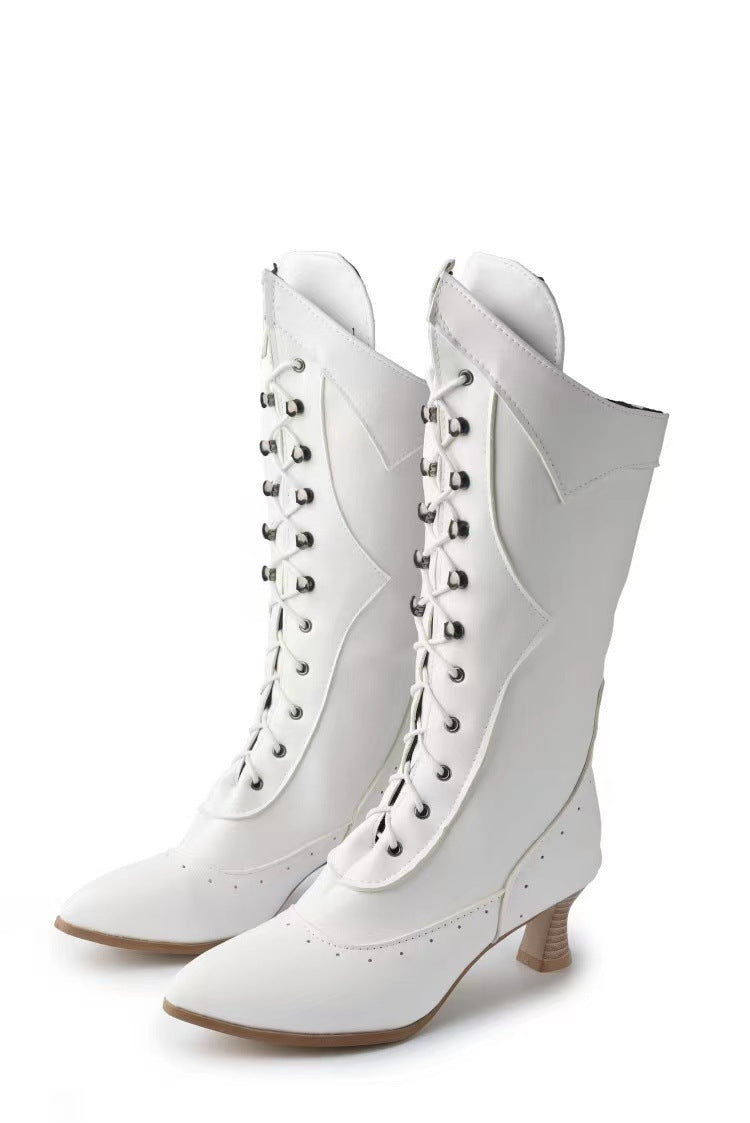 Lace-up Martin Boots