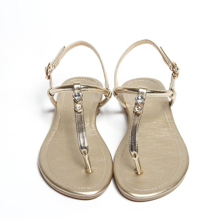 Flip-flop flat sandals