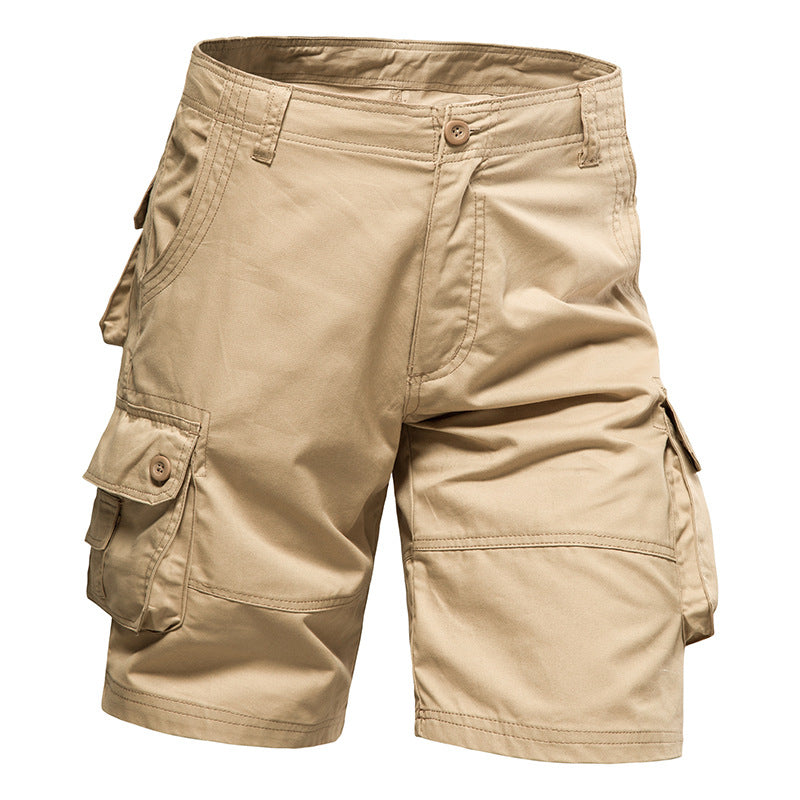 Loose Leisure Workwear Fifth Pants