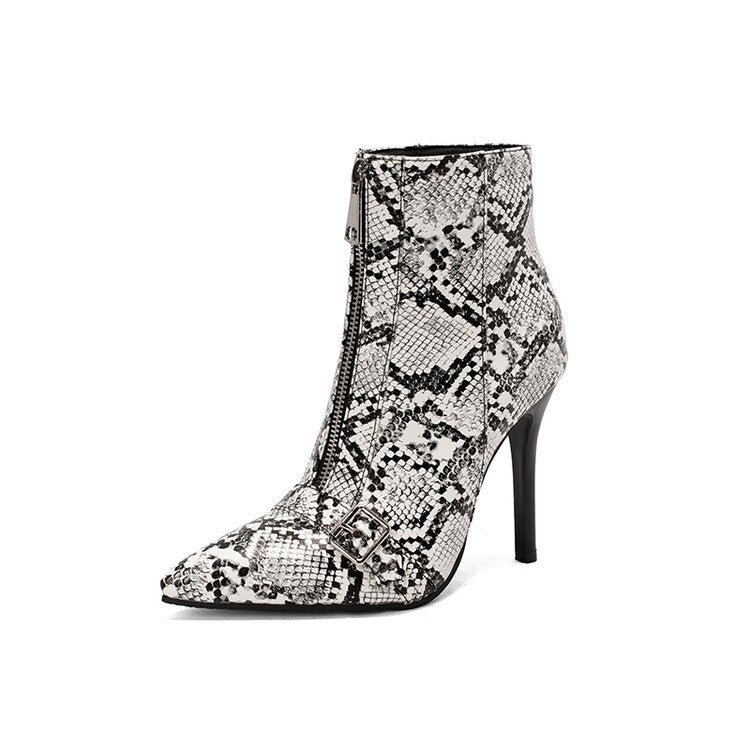 Belt Buckle  High Heel Boot