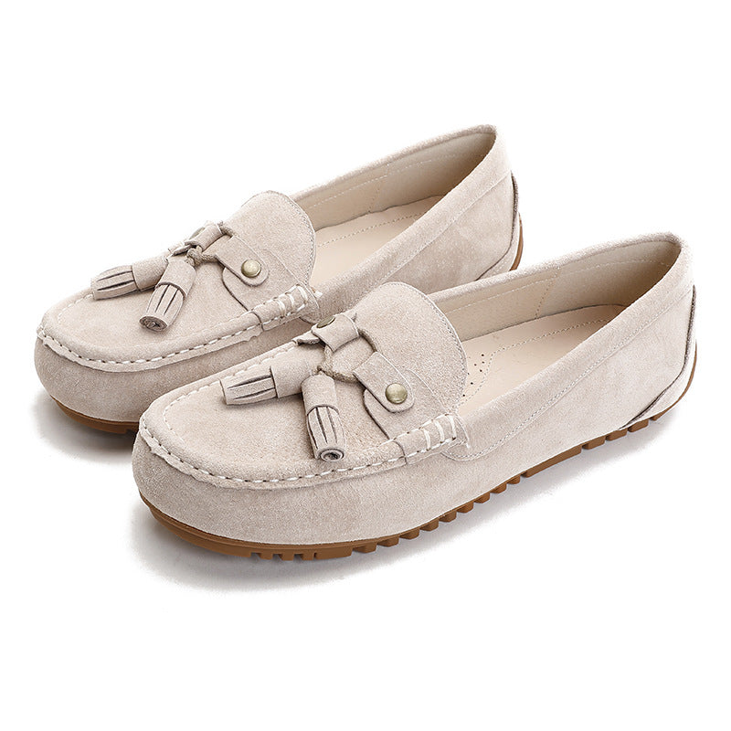 Soft Bottom Non-slip Slip-on Lofter Flat Bottom Pumps