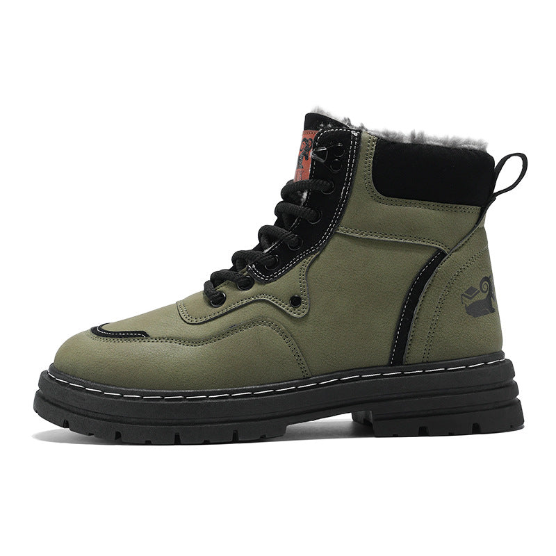 Men's  British Style High-top Martin Boots