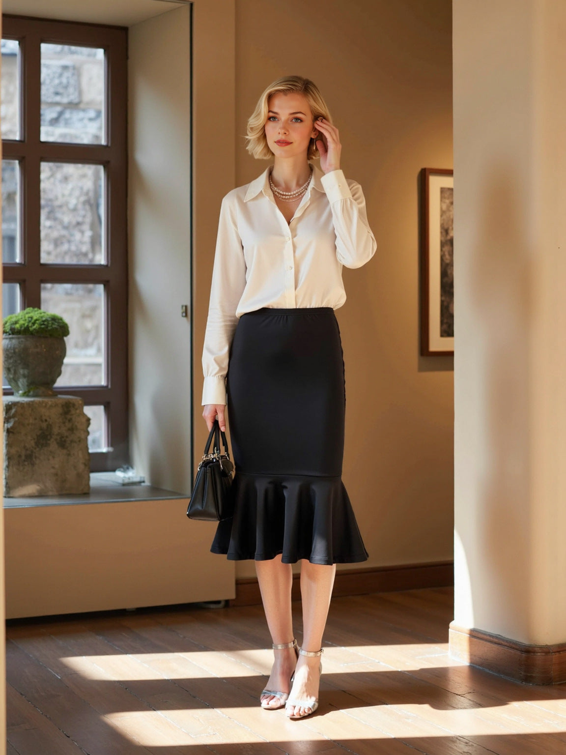 Versatile Sheath Fishtail Skirt