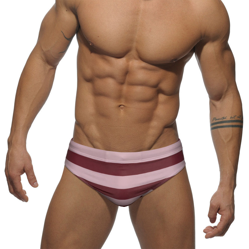 Beach Resort Surf Striped Swim Shorts