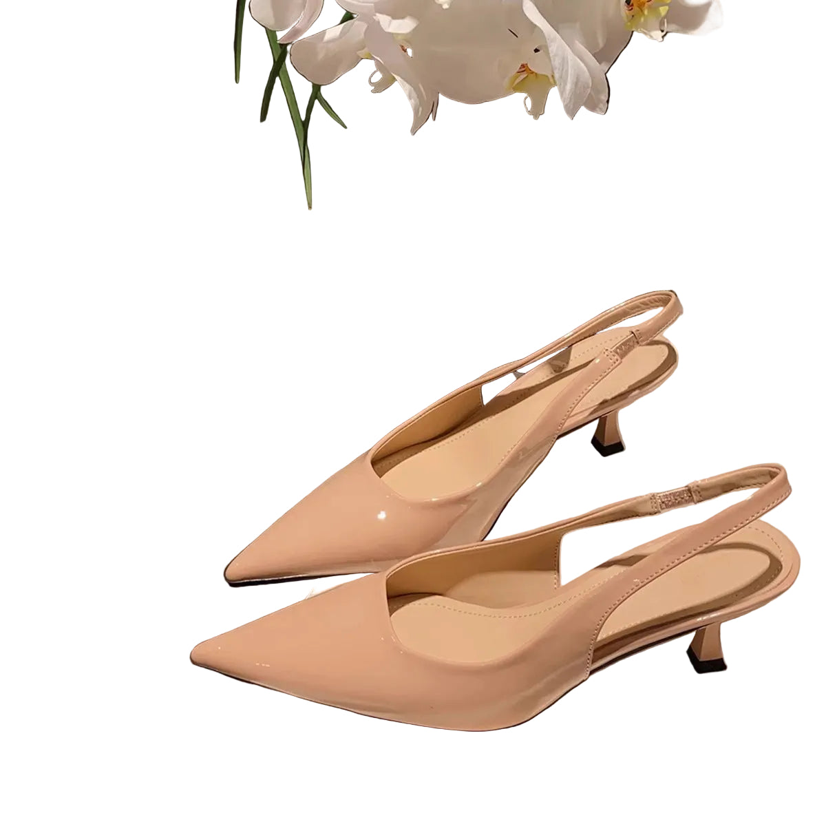 Women’s Elegant Pointed-toe Mid Heel Pumps