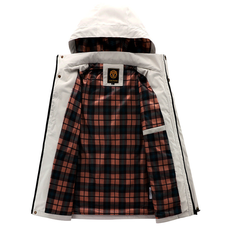 Waterproof casual winter jacket