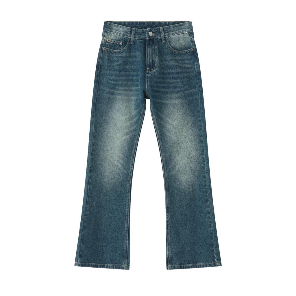 Versatile Basic Straight Fitted Boot-cut Jeans