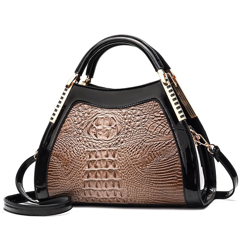 New Fashion Pattern One-shoulder Messenger Bag Korean Version Ins Simple Trendy Ladies Handbag