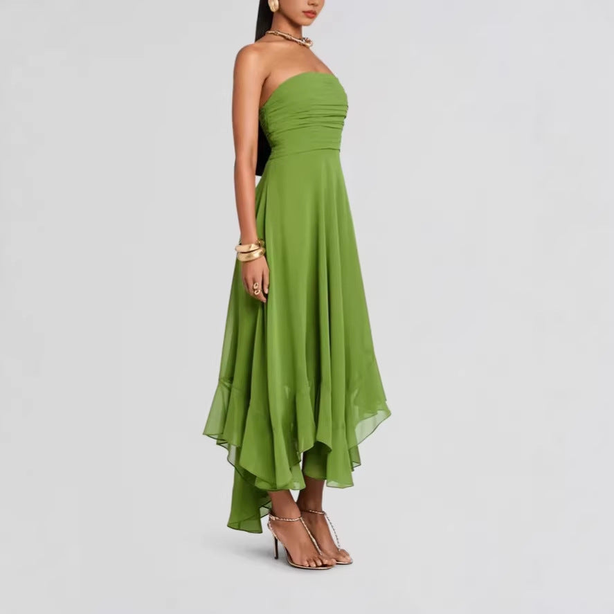 Ruched, Slim-fit  Maxi Dress