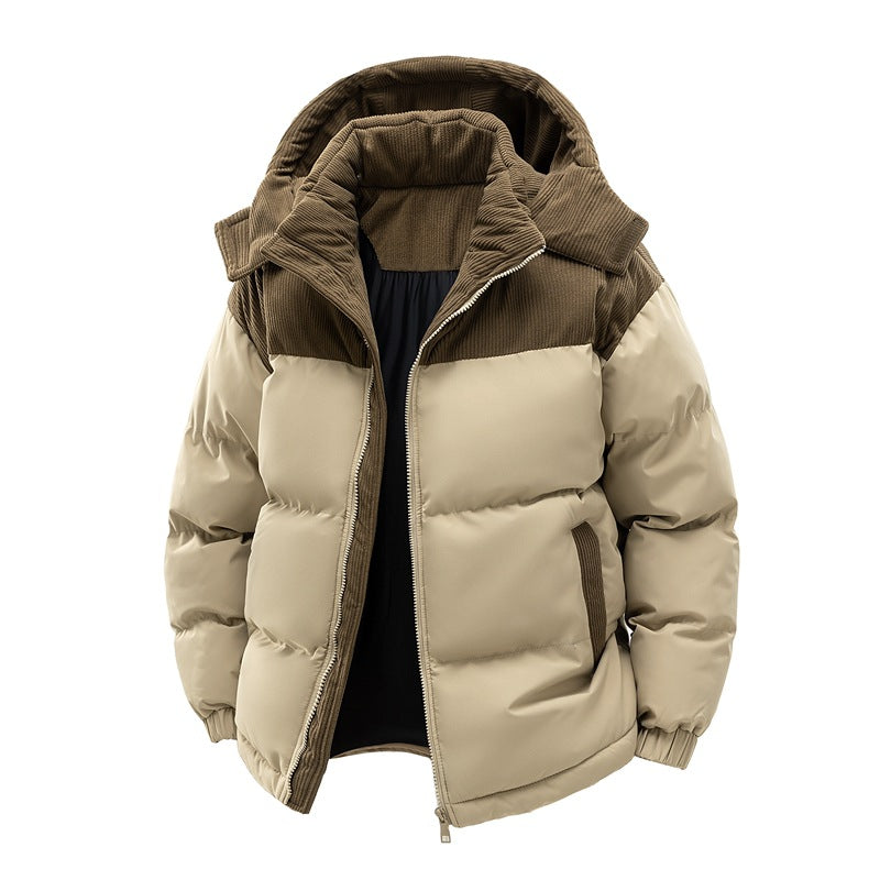 Detachable Hat Cotton-padded Coat