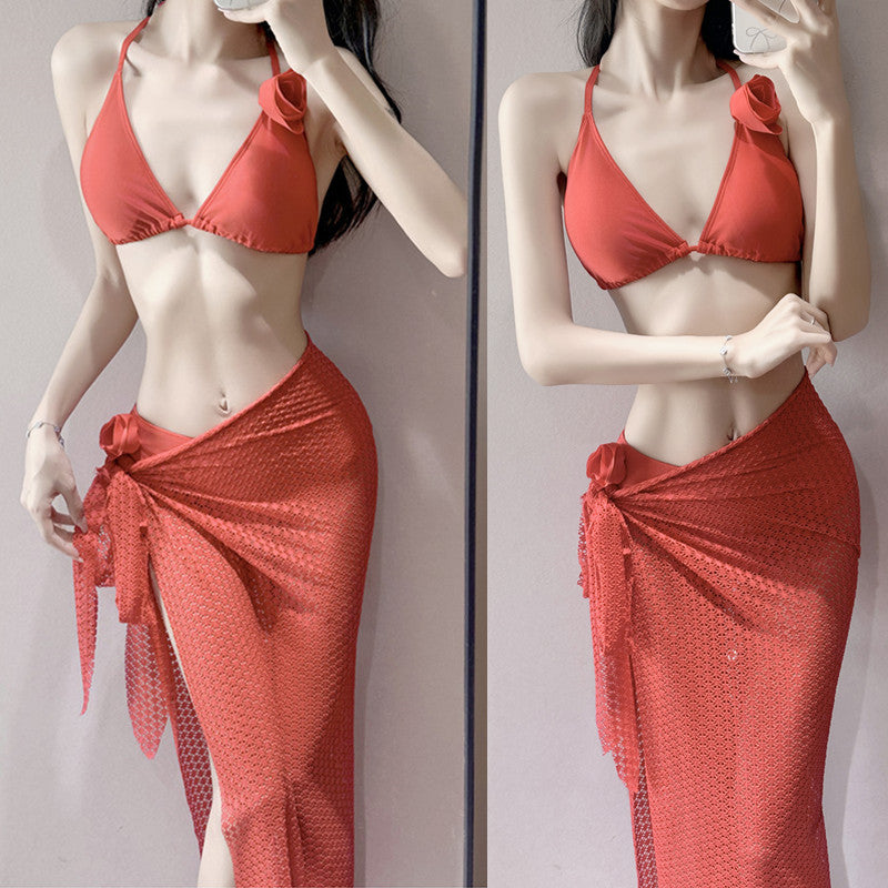 Swimwear  Bikini Three-piece Suit