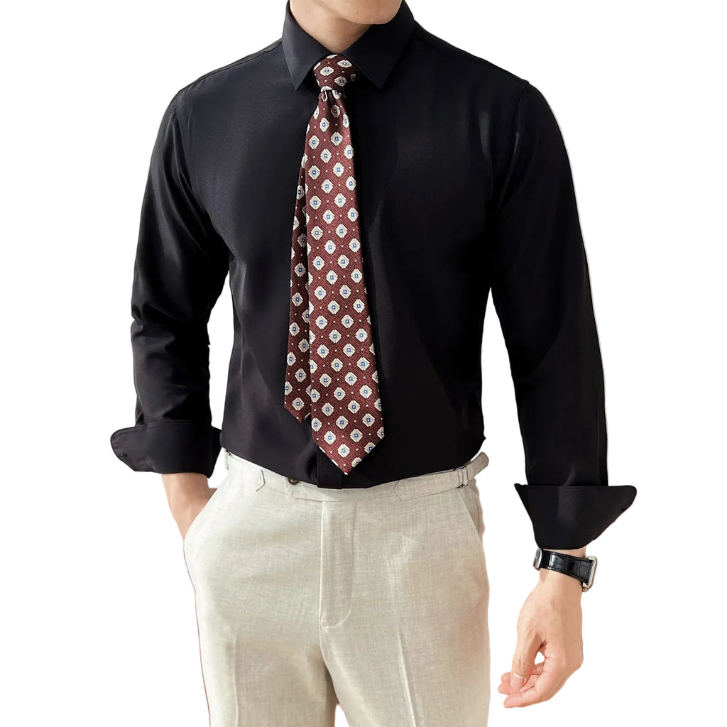 Long-sleeved Business Shirt