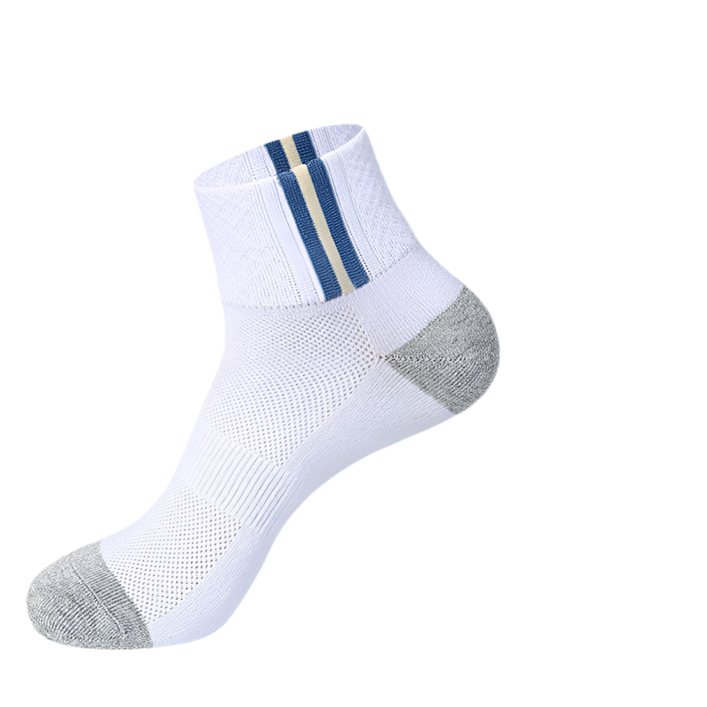 Summer Men's Non-Smelly Foot Mesh Socks Cotton