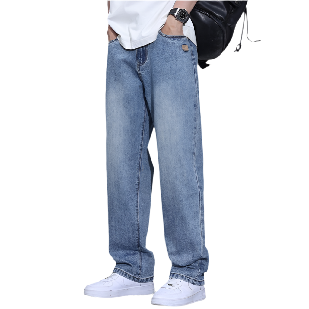 Straight Leg High Street Pants
