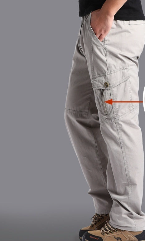 Loose Straight Casual Men's Summer Overalls