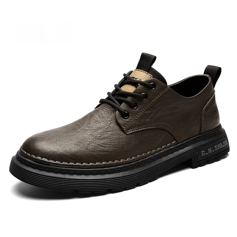 Men's  Casual Leather Shoes Martin Boots