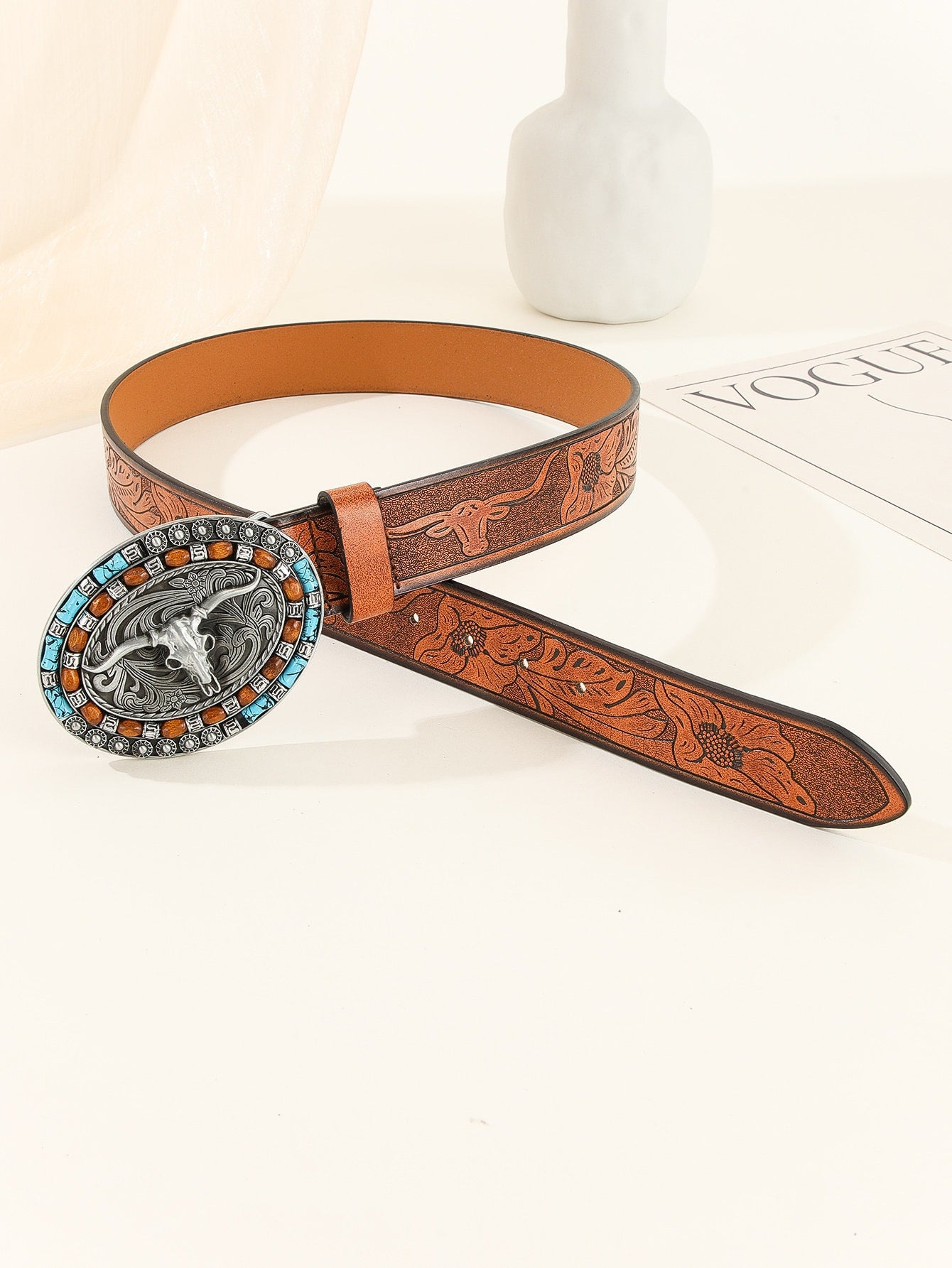 Western Denim Vintage Belt