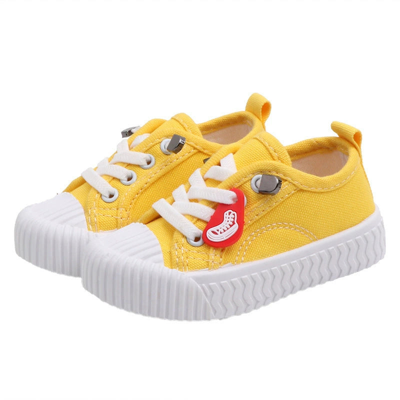 Autumn Candy-colored Canvas Shoes