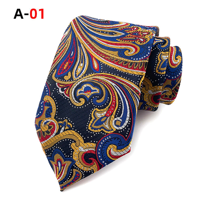 Paisley Polyester Jacquard Men's Tie