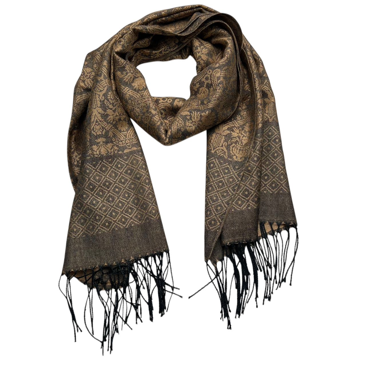 Tweed Look Sophisticated C Amel Business Casual Scarf