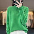 Half Turtleneck Slimming Wool Knitted Bottoming Shirt