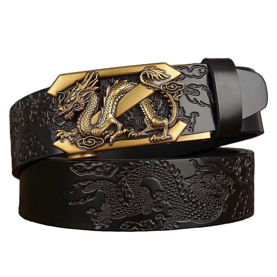 Ssangyong Play Bead Carved Belt