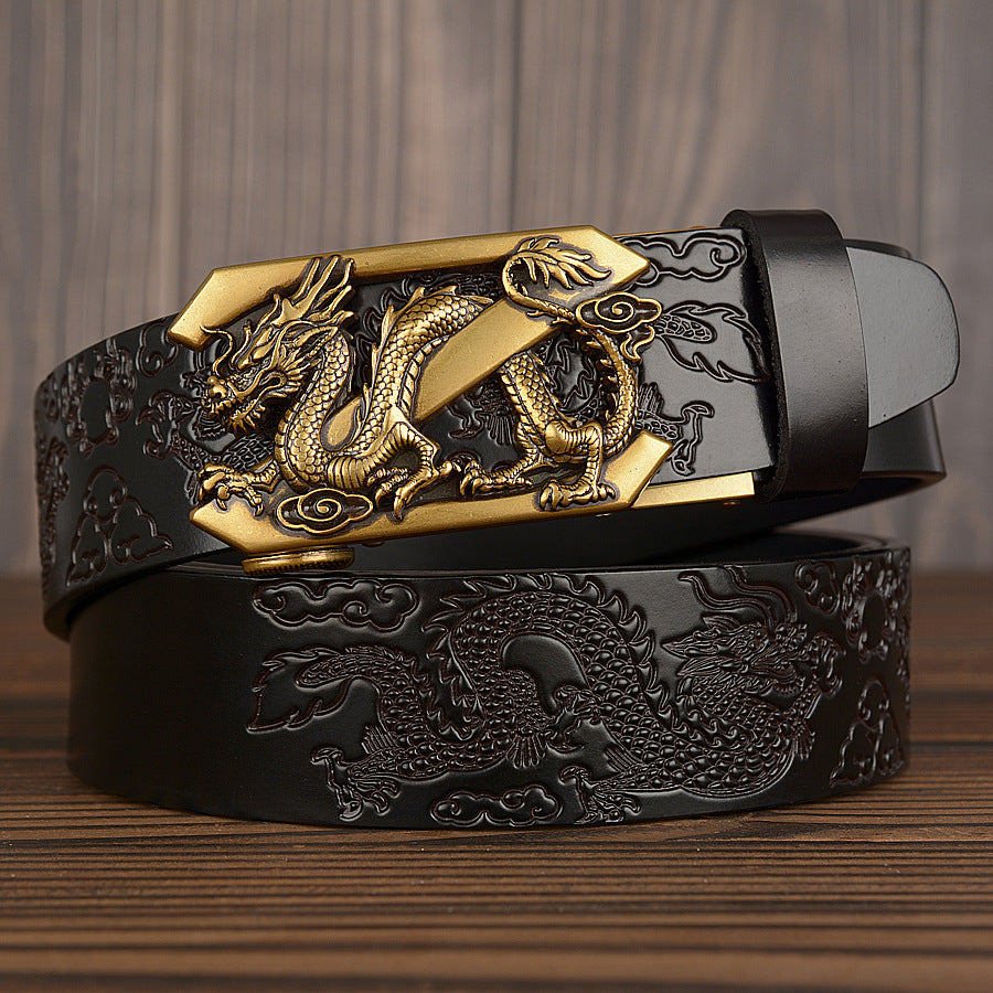 Ssangyong Play Bead Carved Belt