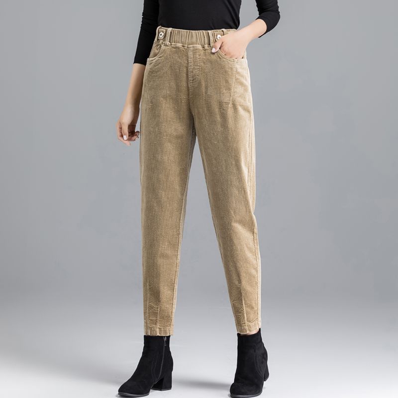 Striped Pants Tapered Corduroy