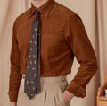 Men lCotton Corduroy Long-sleeved Shirt