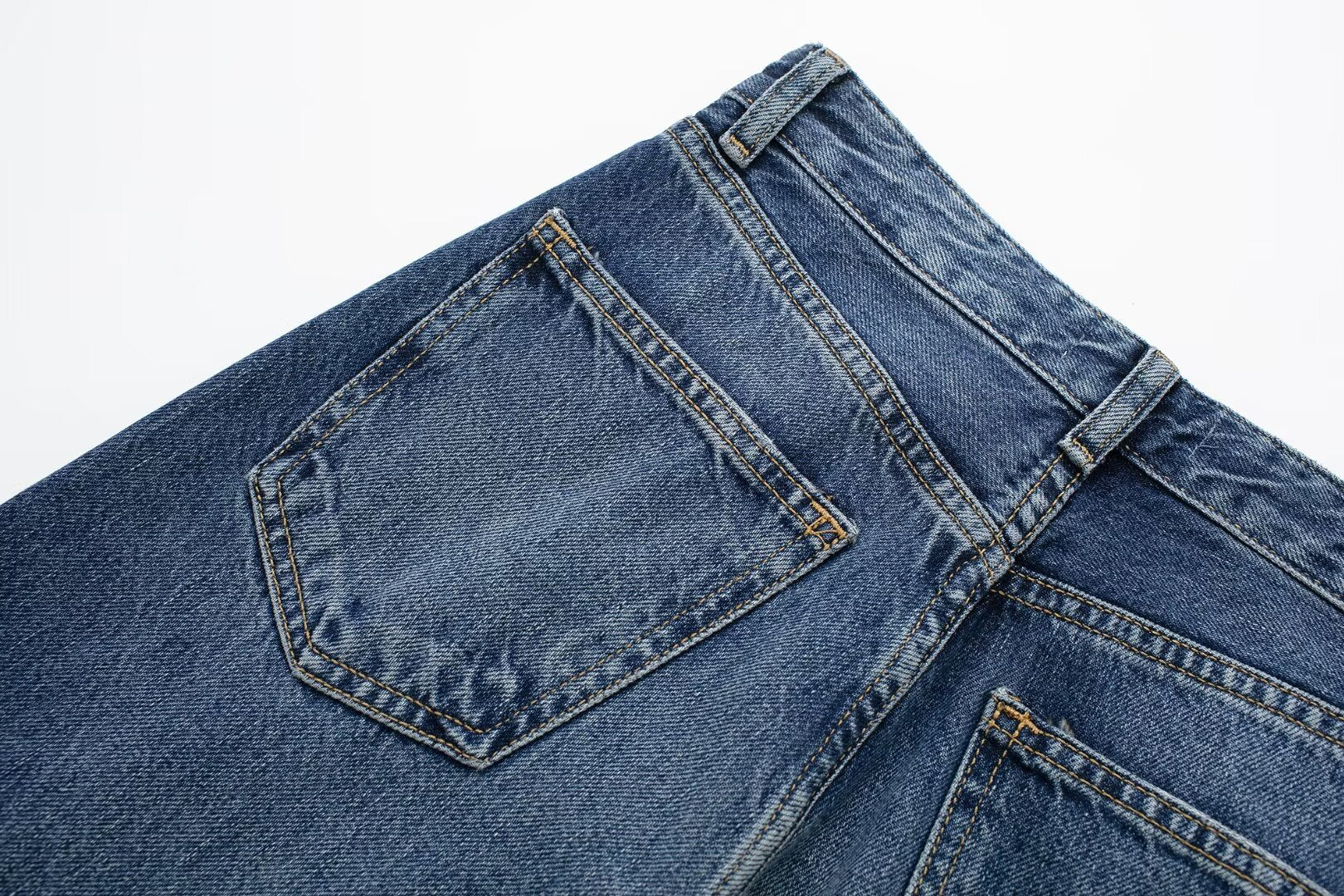 Maillard High Waist Loose Wide Legs Jeans
